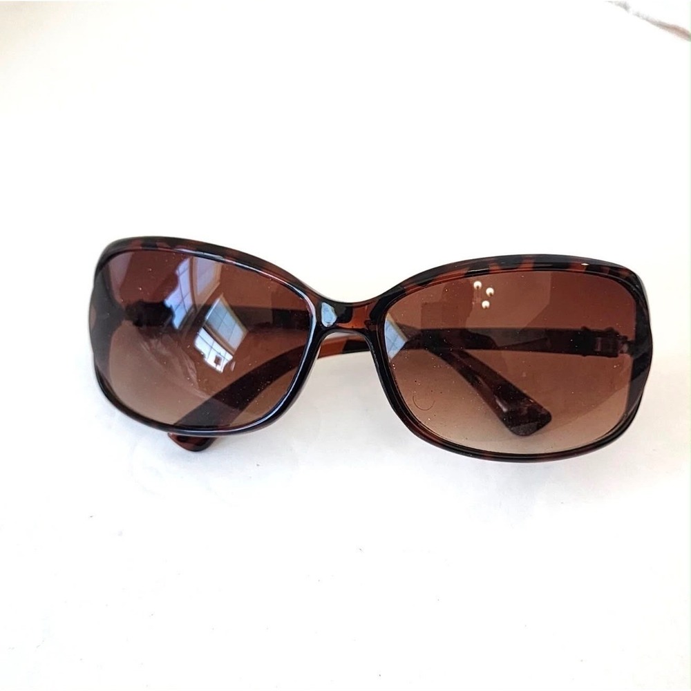 Oscar de la Renta Women Tortoise Sunglasses Brown Gradient Allure - Picture 6 of 14